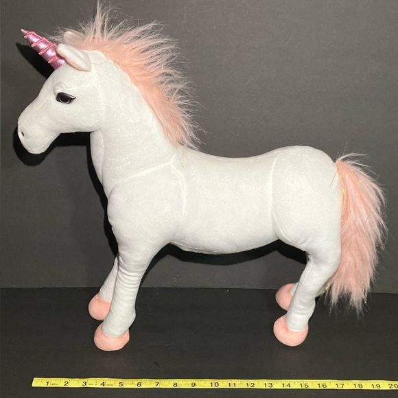 Amazing Girls Pet Sparkles 19” Interactive Unicorn Adorable Dolls *LightUp Mane* - Picture 2 of 13